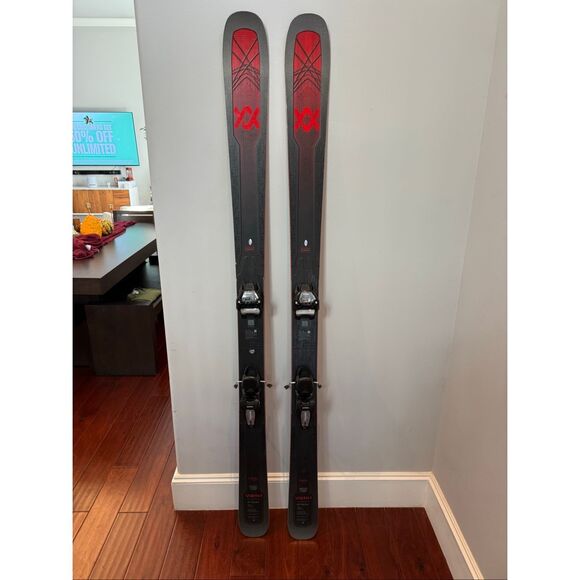 Volkl 2025 M7 Mantra 184cm skis with 2025 Marker Griffon13 ID ski bindings - Picture 1 of 7